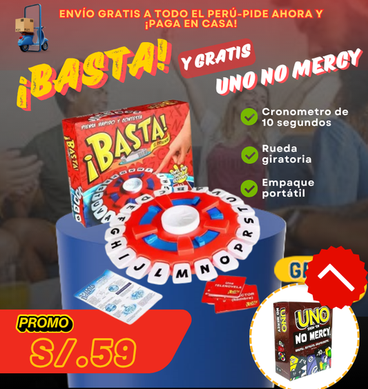 JUEGO BASTA+UNO